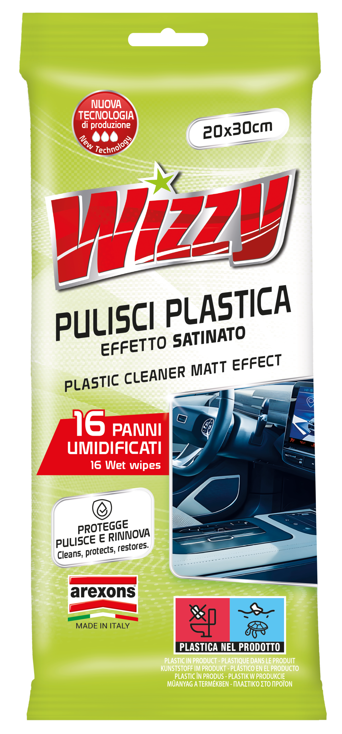Copia di 1921 pulisci plastica satinato